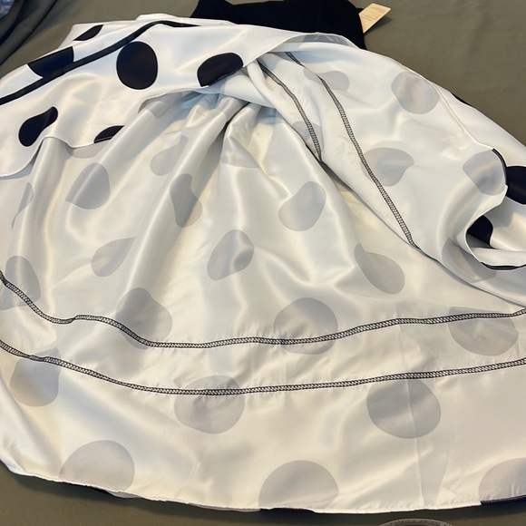 DRESS V  Cute Polka Dot White/black color, size XL” Womens DRESS - Picture 12 of 14